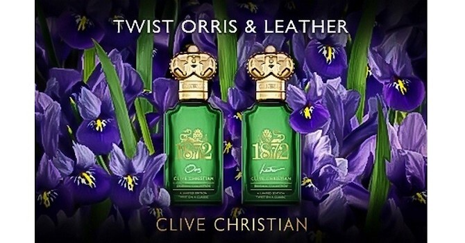 1872 Orris и 1872 Leather – новый «Twist»-дуэт от Clive Christian